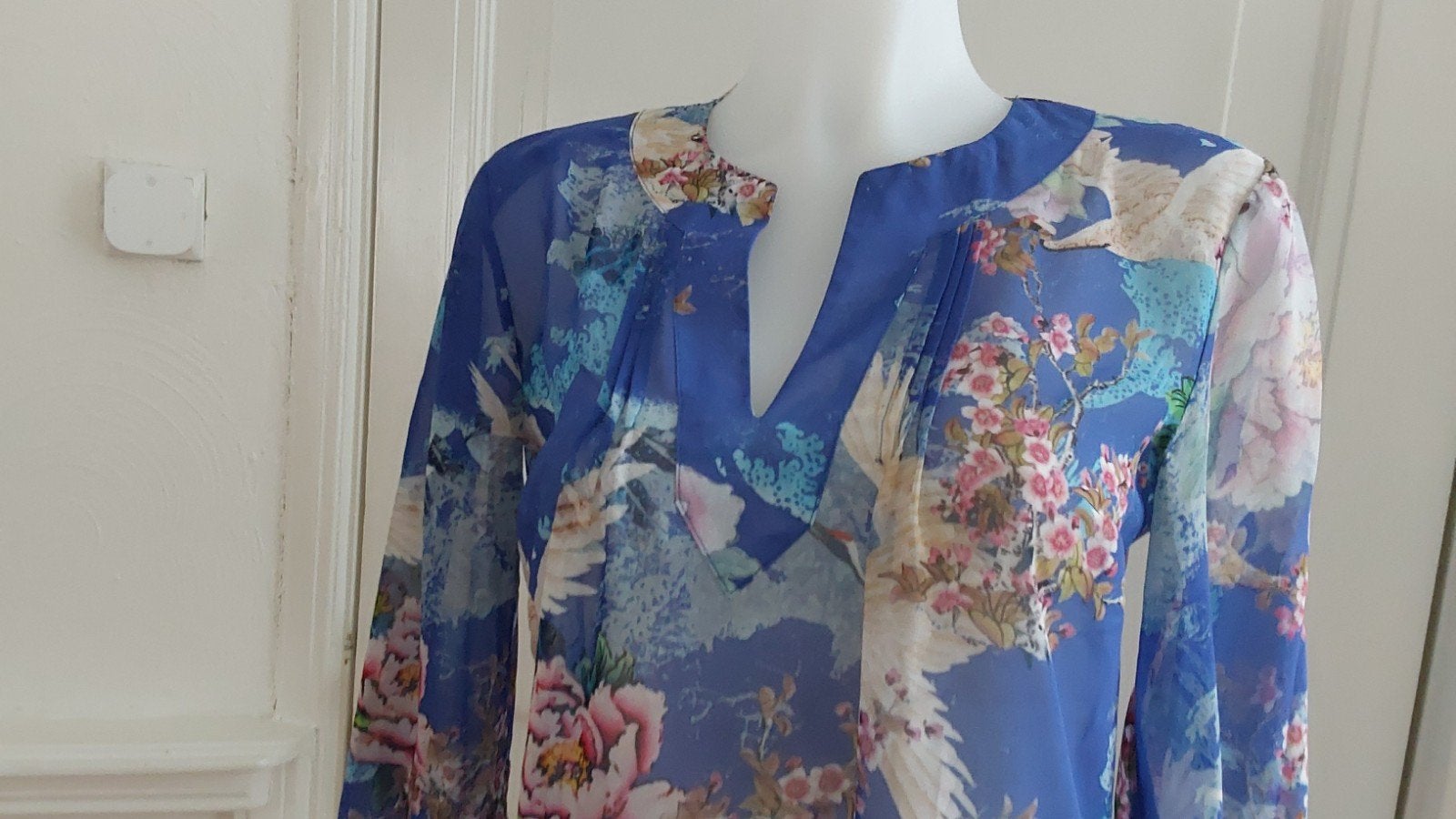 Leuke Maicazz top maat 36, Blauw, ., Ophalen of Verzenden, Maat 36 (S)