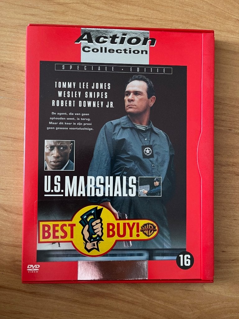 U.S. Marshals, Vanaf 16 jaar, Ophalen, Gebruikt, Actie