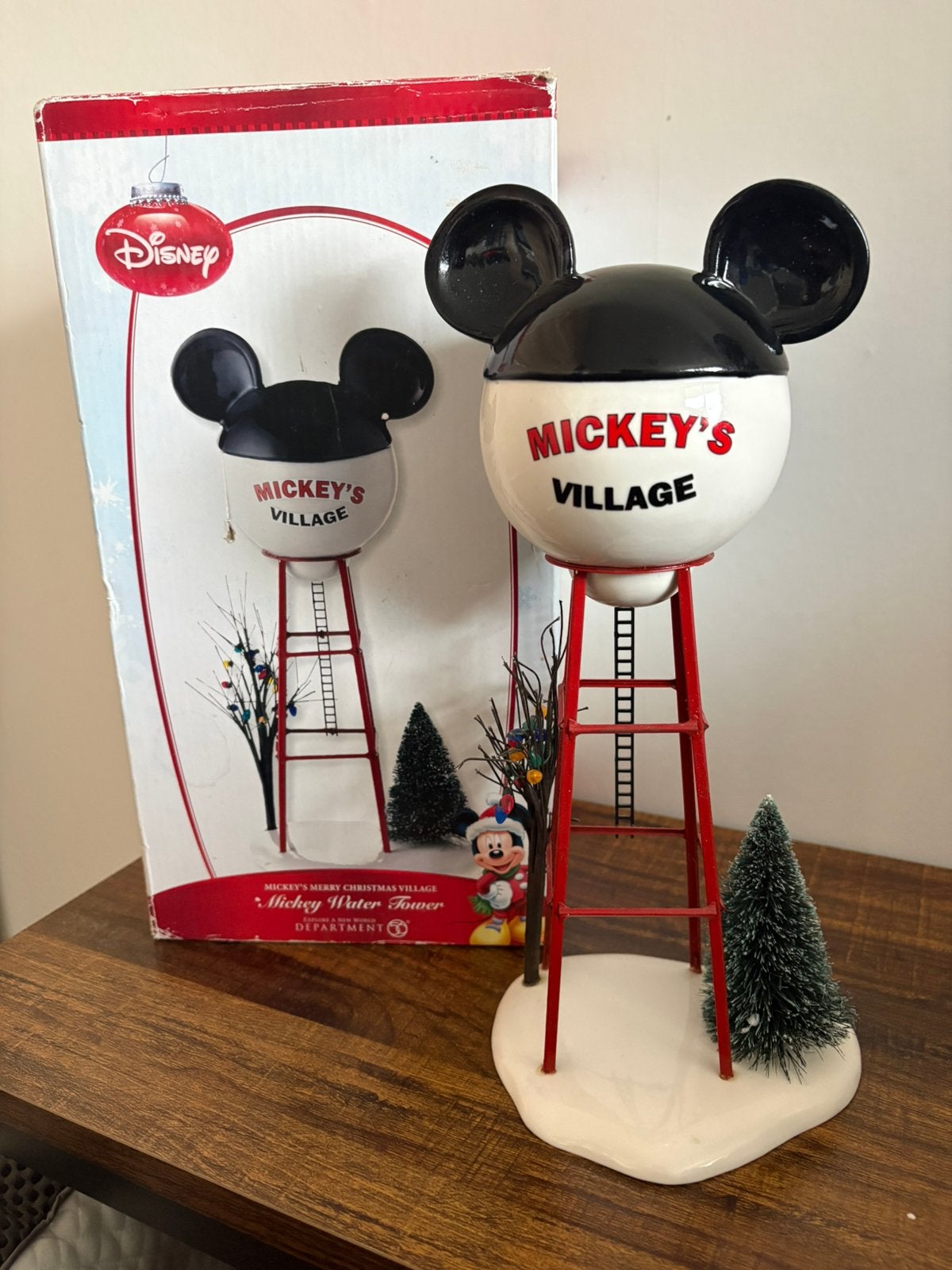 Disney department 56 water toren kerst dorp., Ophalen of Verzenden, Zo goed als nieuw