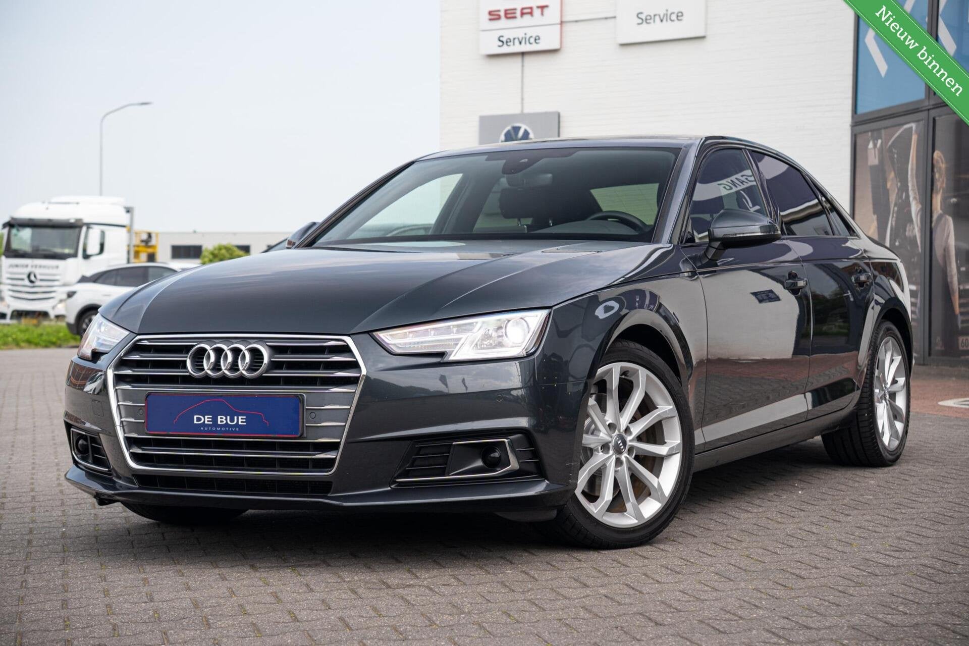 Audi A4 Limousine 1.4 TFSI Sport|Virtual|S-Line|Automaat|Stu, Auto's, Audi, Stof, Gebruikt, 150 pk, A4