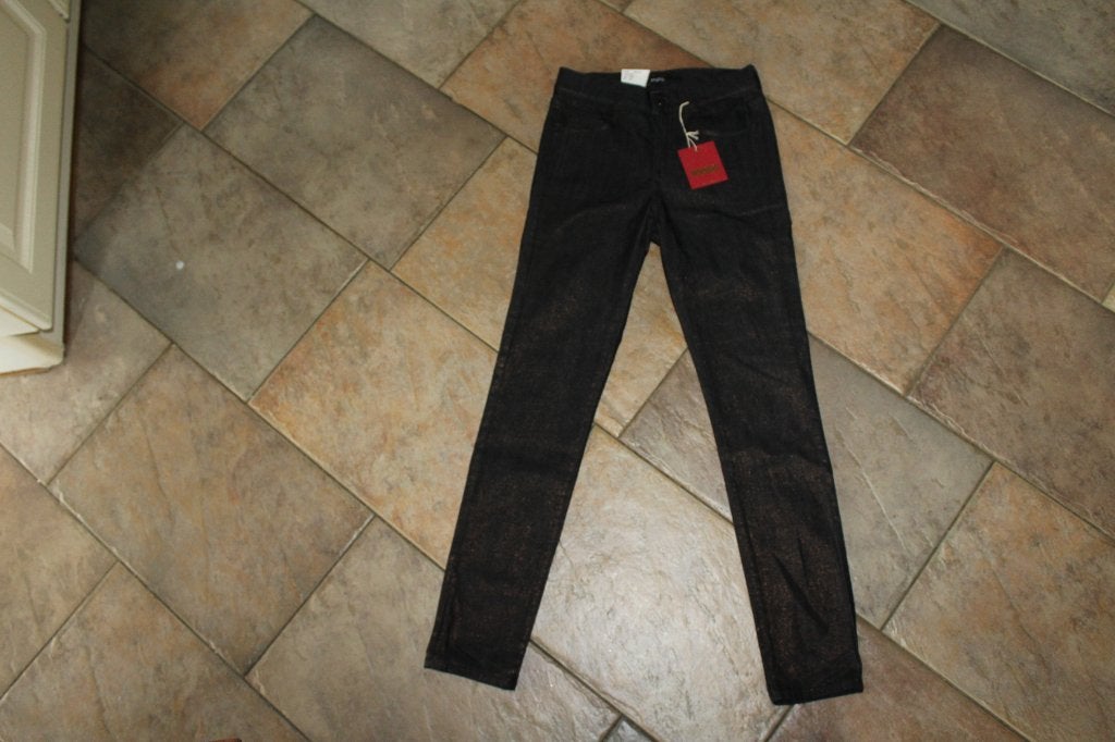 Angels skinny 1230 goud/zwarte broek 36 met winkellabel, Meerkleurig, ., Nieuw, Ophalen of Verzenden