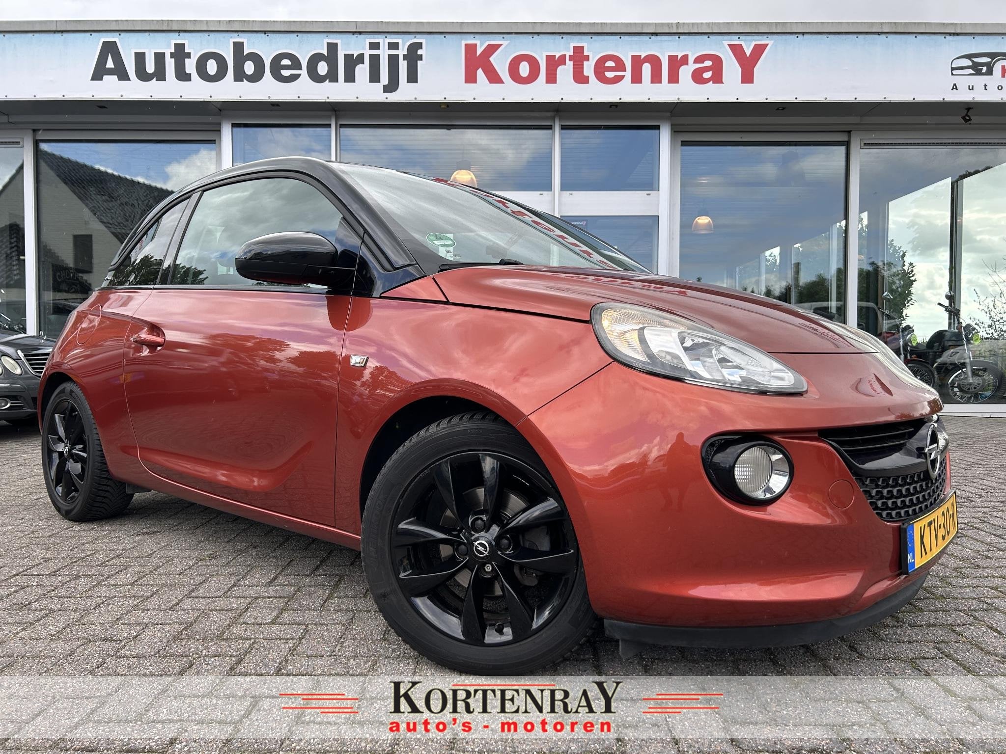 Opel ADAM 1.2 Airco/cruise control/16”sportvelgen en nog v, Voorwielaandrijving, Dealer onderhouden, Gebruikt, 4 cilinders