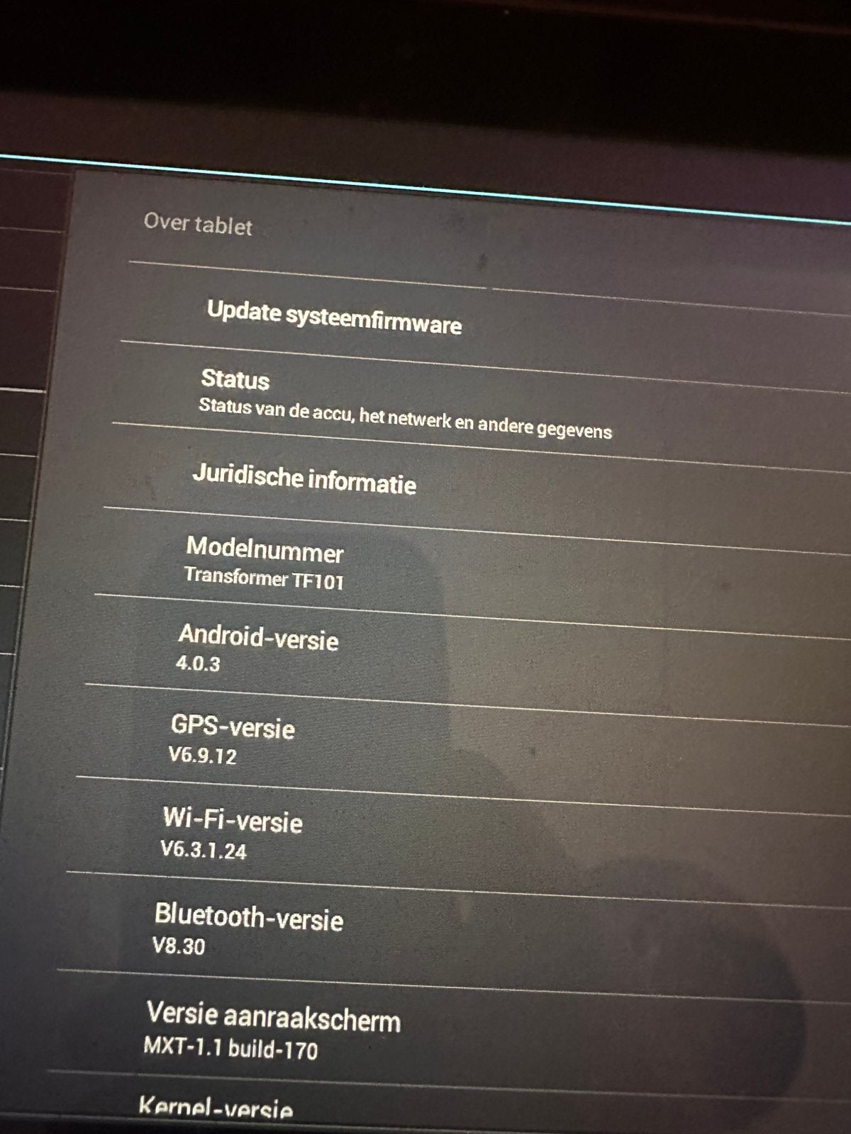 Asus ee pad, Computers en Software, Ophalen, Zo goed als nieuw, 15 inch, 2 tot 3 Ghz