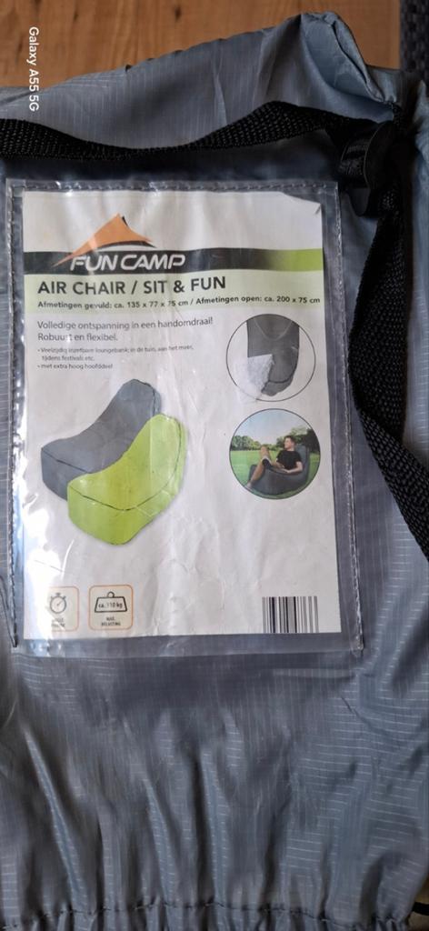 Funcamp Air bed in zeer goede staat, Ophalen of Verzenden