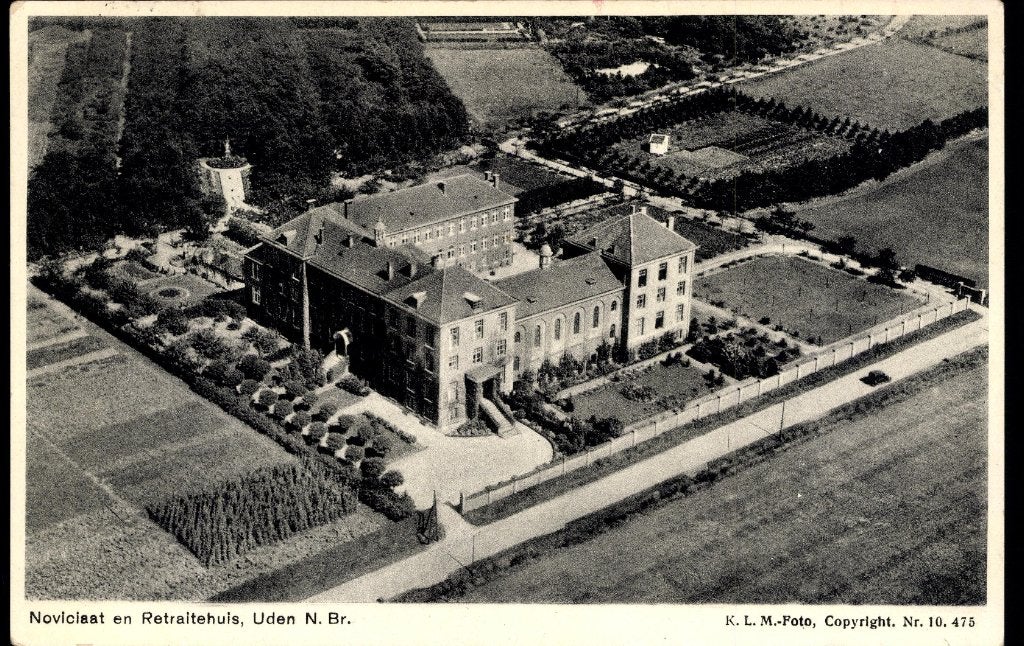 Uden  (N.B.), Noviciaat en Retraitehuis, gelopen 1935, Verzenden, 1920 tot 1940, Gelopen, Noord-Brabant