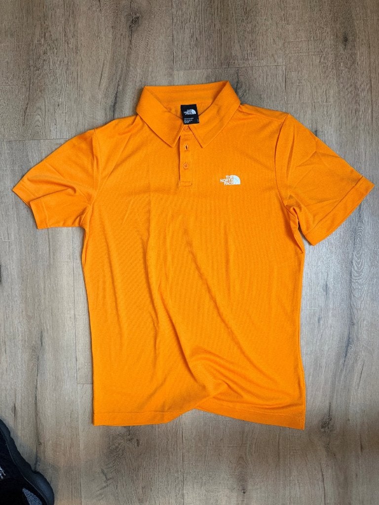 The North face Polo Shirt, Oranje, Small, Nieuw, Nieuw, Oranje, Ophalen of Verzenden, The North Face