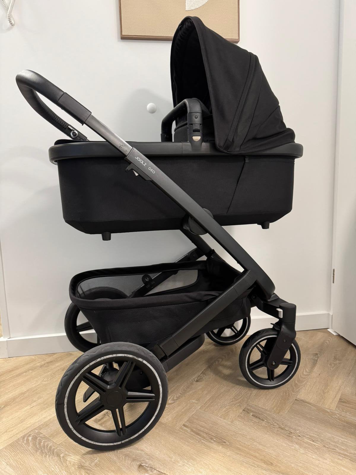 JOOLZ GEO3 BRILLIANT BLACK ZGAN MET MAXI-COSI!, Kinderen en Baby's, Kinderwagens en Combinaties, Ophalen, Zo goed als nieuw, Overige merken
