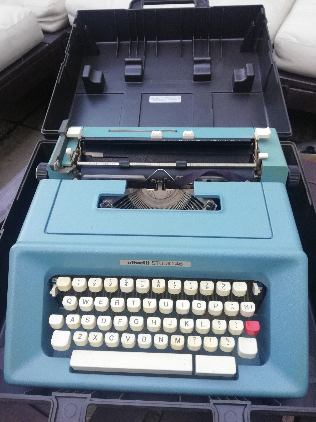 Olivetti studio 46 vintage typemachine, Diversen, Typemachines, Ophalen of Verzenden, Gebruikt
