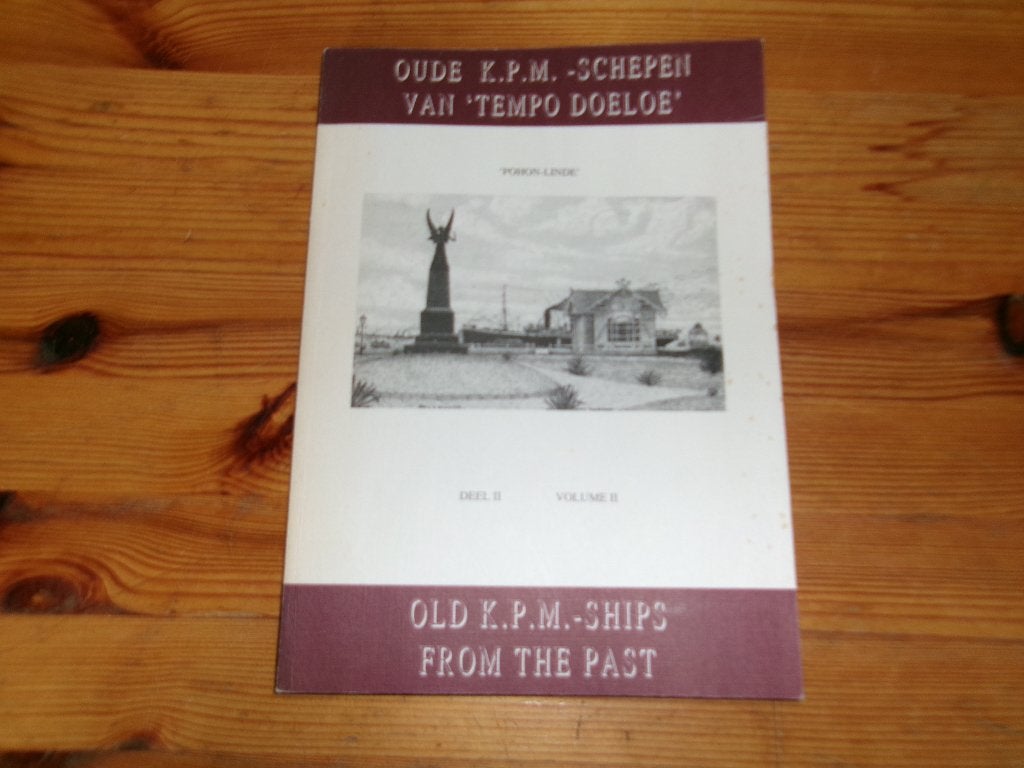 Oude K.P.M. Schepen van Tempo Doeloe, Ophalen of Verzenden, Gelezen, Azië
