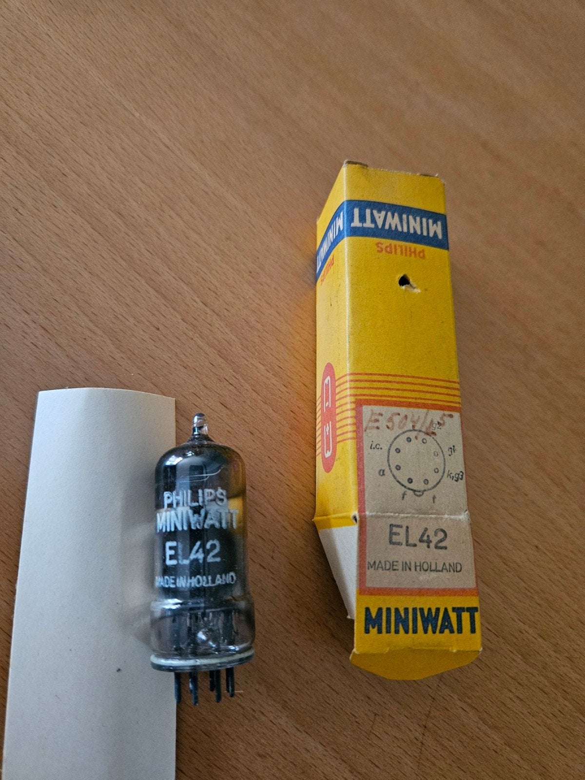 Philips Miniwatt EL42 buis, Ophalen of Verzenden, Audio en Video