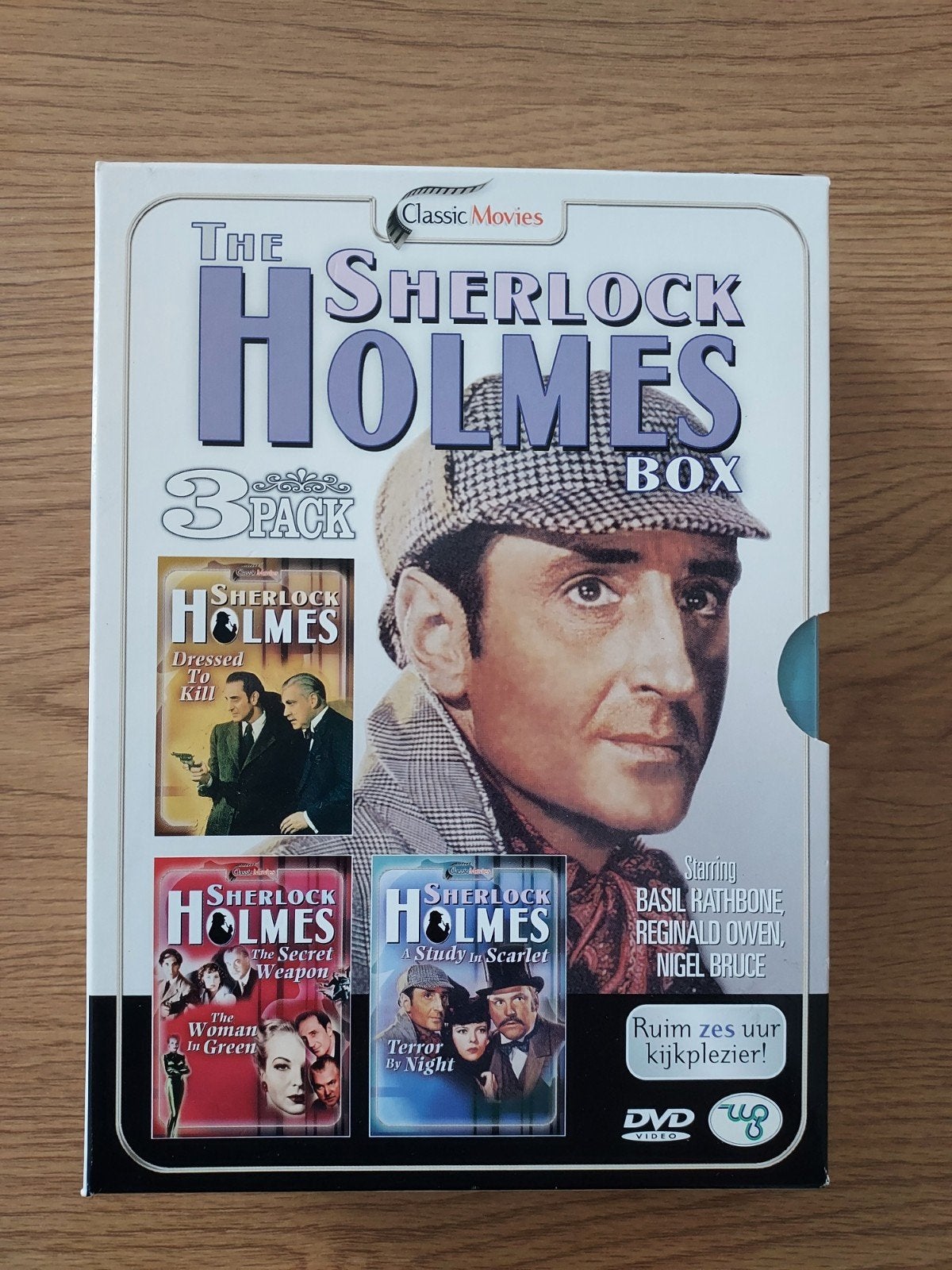 Dvd box Holmes, Alle leeftijden, Ophalen, Zo goed als nieuw