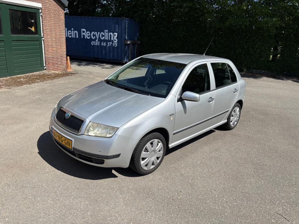 Skoda Fabia 1.2 47KW 2003 Grijs, Voorwielaandrijving, 450 kg, 64 pk, 1198 cc