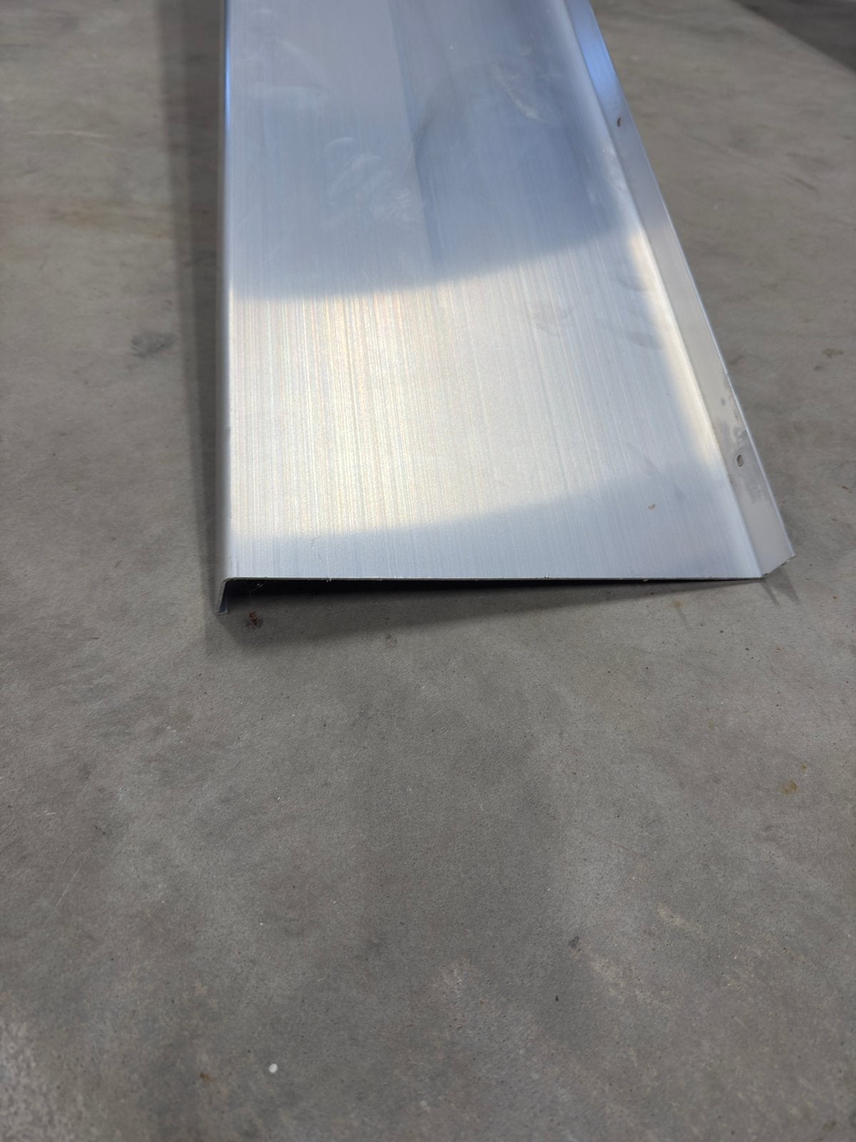 Waterslagprofiel Lekdorpel 280mm breed, Doe-het-zelf en Verbouw, Metalen, Ophalen, Nieuw, Aluminium