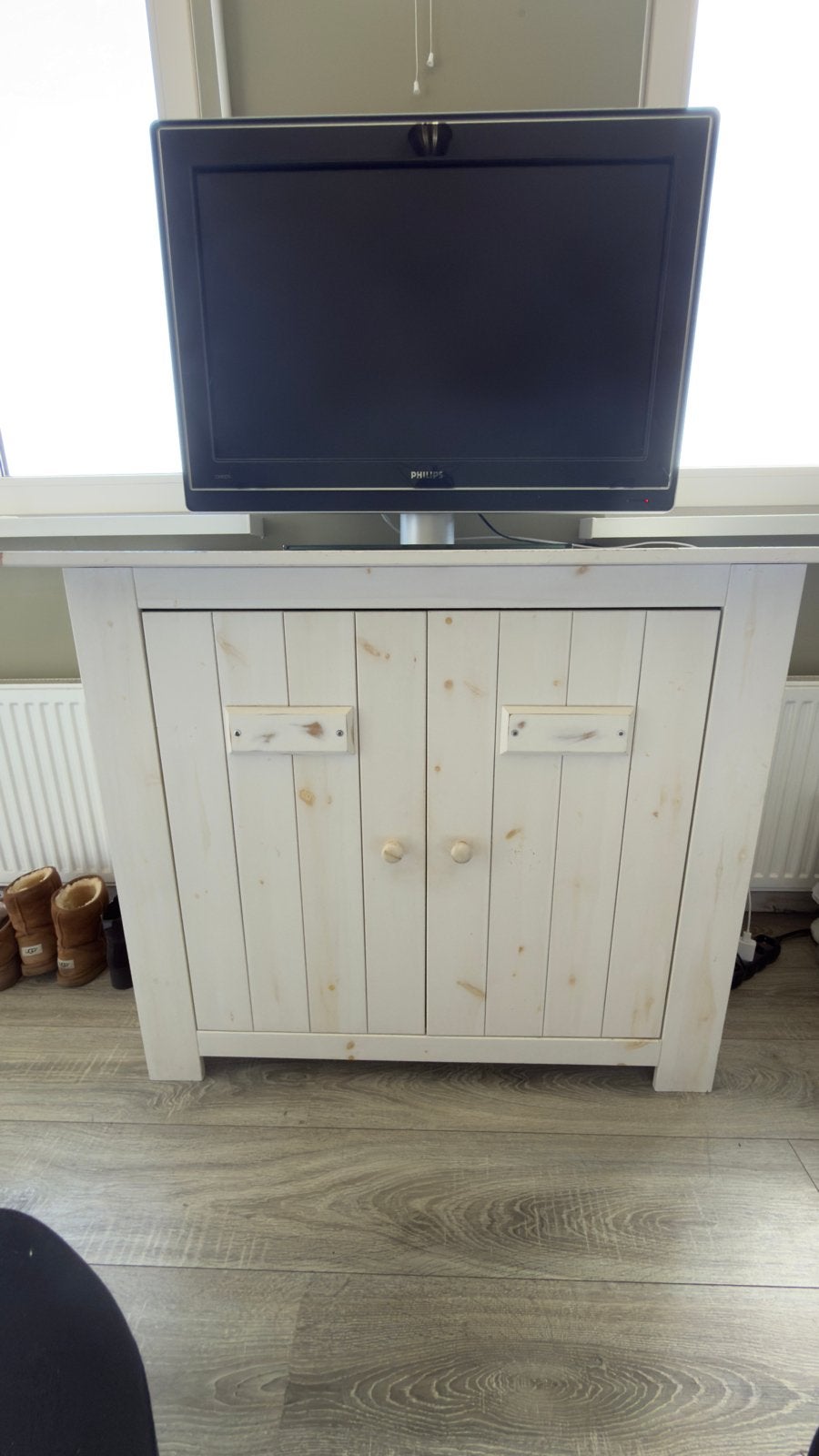 Commode 105,5 cm breed, 56 cm diep, 88,5 cm hoog, Ophalen, Gebruikt, 100 tot 150 cm, Minder dan 100 cm