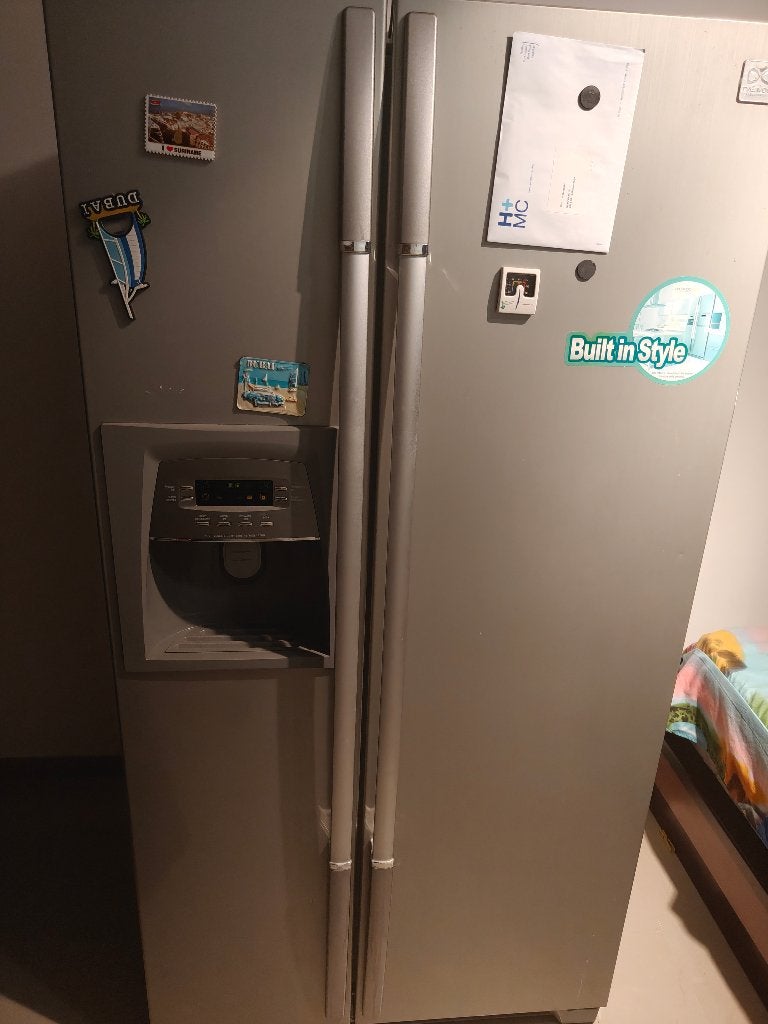 Koelkast perfect ijsmachine kabel moet vervangen worden, Witgoed en Apparatuur, Koelkasten en IJskasten, Ophalen, Gebruikt, 75 tot 100 liter