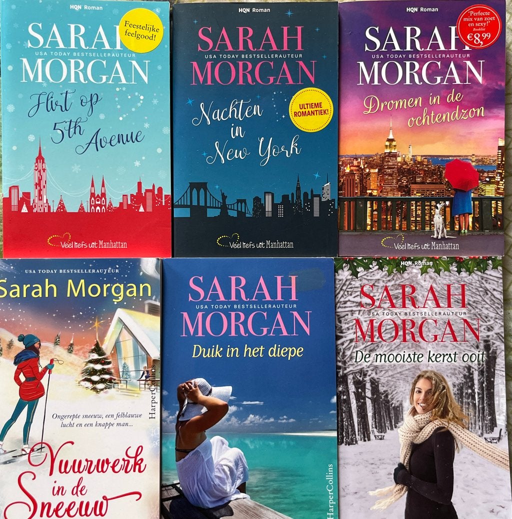 Sarah Morgan boekenpakket - nieuw - dromen in de ochtendzon, Ophalen of Verzenden, Nieuw, Nederland