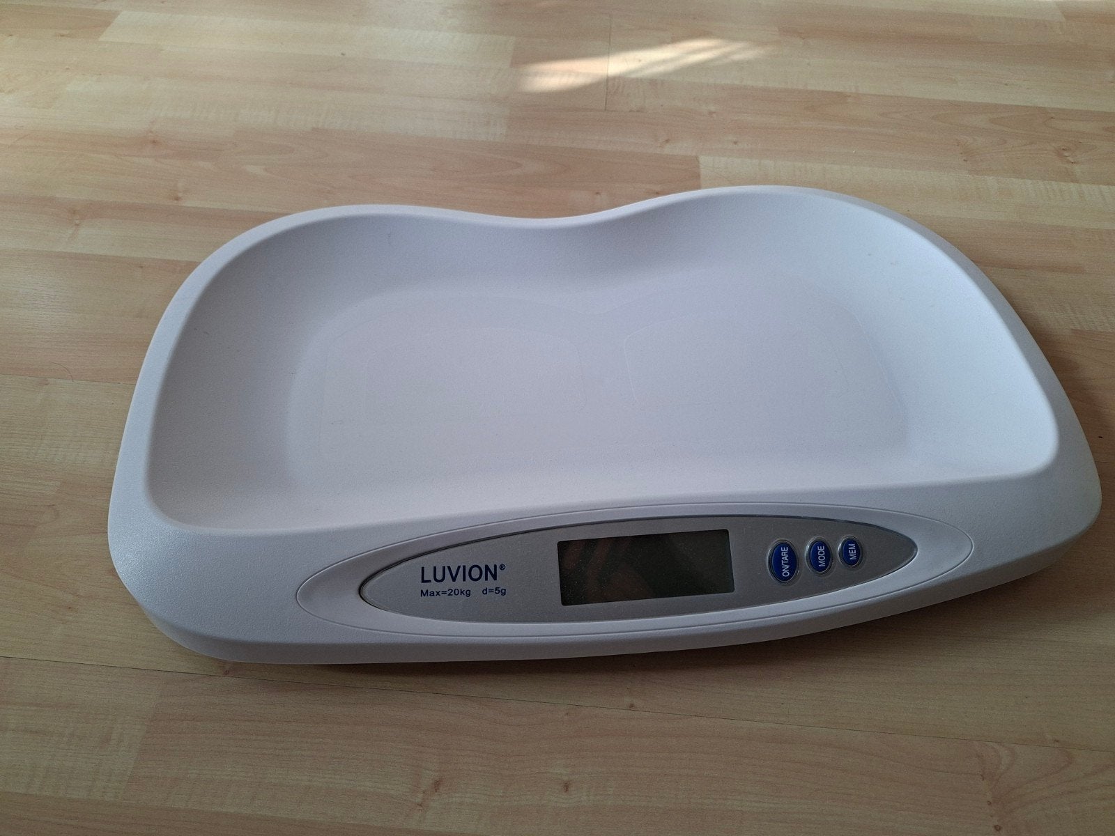 Luvion baby weegschaal, Ophalen, 1 tot 500 gram, Personenweegschaal, 10 tot 50 kg