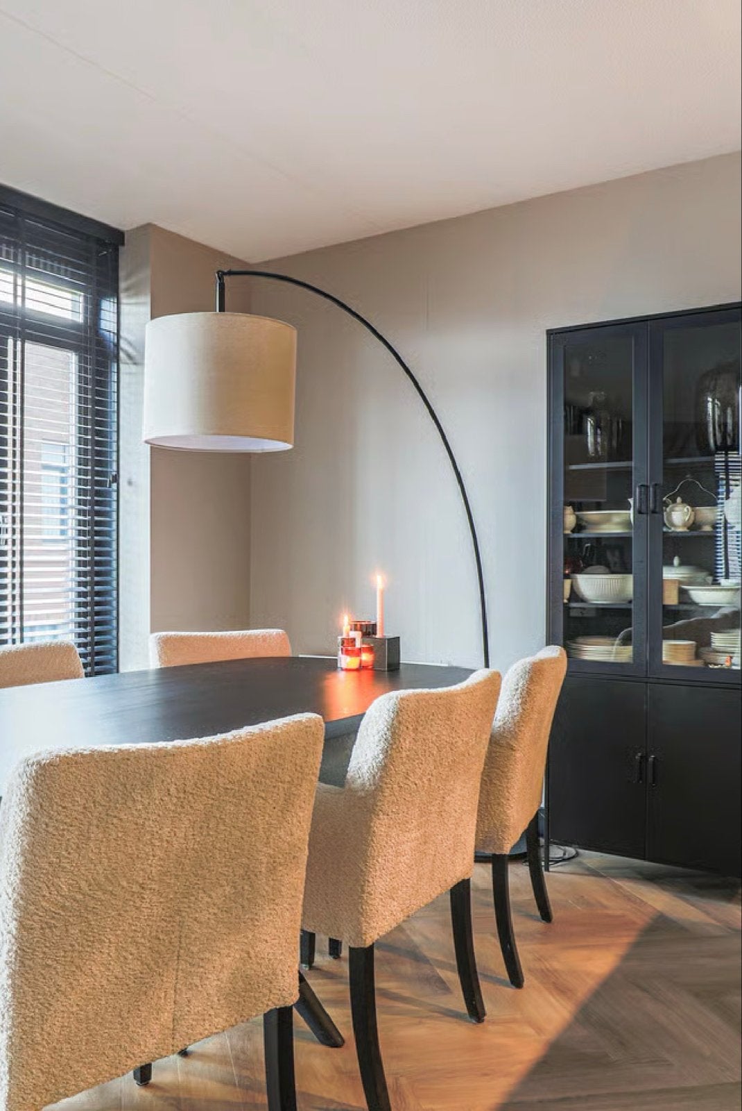 IKEA SKAFTET Booglamp - Zwart, Zo goed als nieuw, Ophalen, E27 (groot), Zo goed als nieuw, Metaal