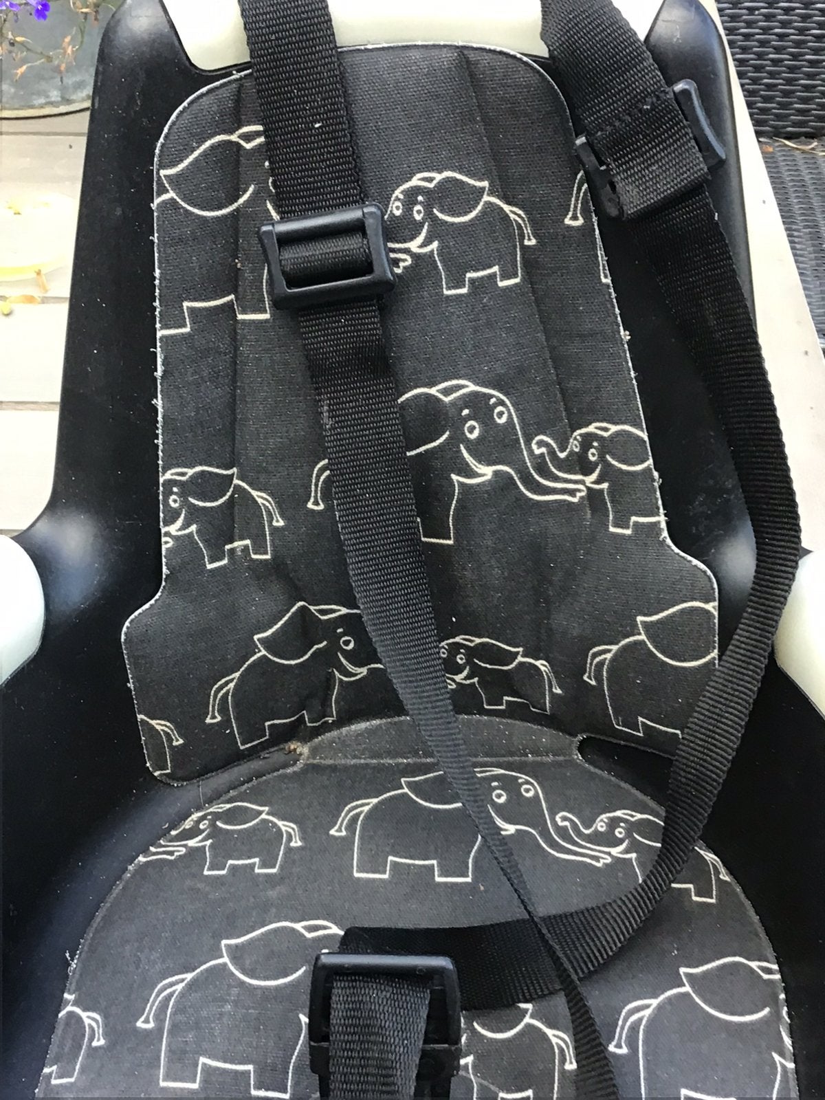 Kinderfietszitje voor, Voetsteuntjes, 0 t/m 18 kg, Voorzitje, Ophalen of Verzenden