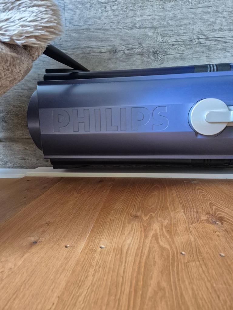 Philips Sunmobile 824 - Zonnebank, Witgoed en Apparatuur, Zonnebanken en Gezichtsbruiners, Ophalen of Verzenden, Gebruikt, Zonnebank enkelzijdig