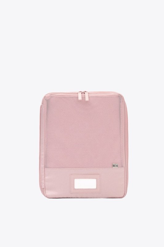Tassen - Béis The Compression Packing Cubes 4 pc | roze, Niet ingevuld, Nieuw, Ophalen of Verzenden, Roze