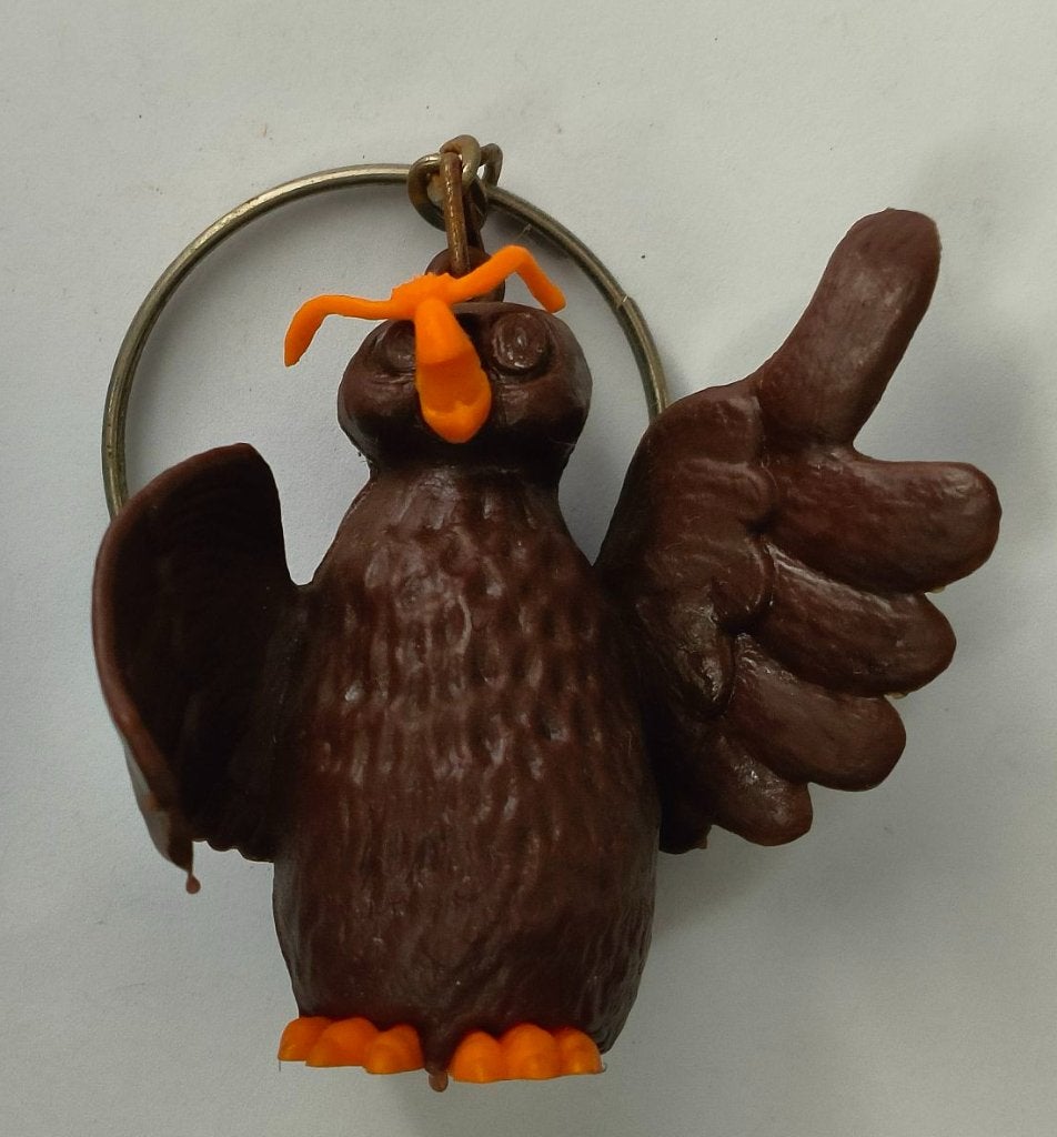 Oehoeboeroe ( uit Paulus de Boskabouter ) sleutelhanger, Ophalen of Verzenden, Zo goed als nieuw, Knuffel of Figuurtje