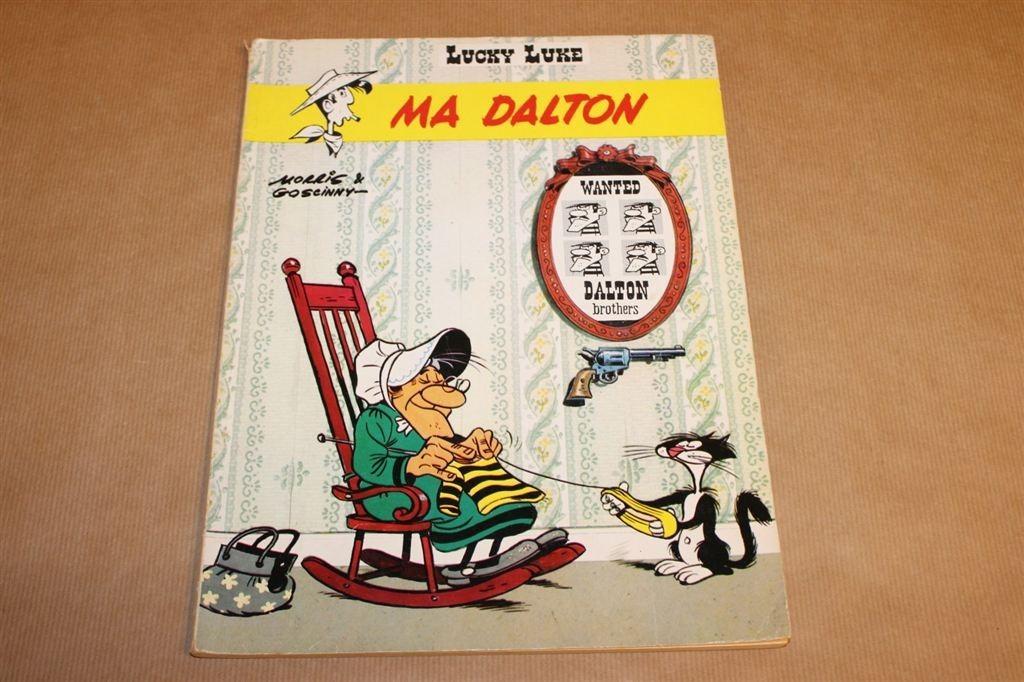 Lucky Luke - Ma Dalton - 1e druk 1972, Boeken, Eén stripboek, Ophalen of Verzenden, Zo goed als nieuw