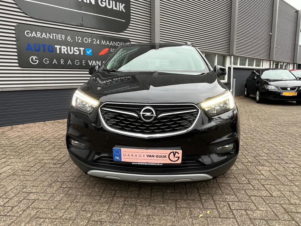 Opel Mokka X 1.4 Turbo 140PK Trekhaak,Navi,Clima,Cruise,Isof, Auto's, Opel, Voorwielaandrijving, Stof, Gebruikt, Zwart