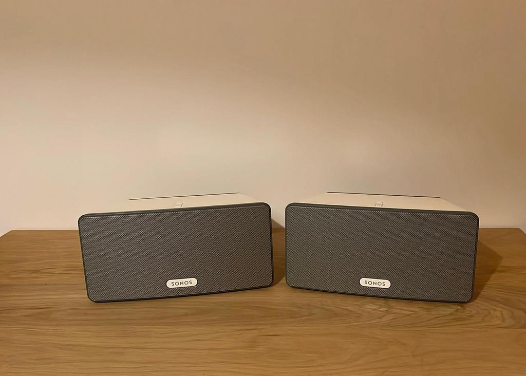 2x Sonos Play 3 Wit | Getest | Inclusief Garantie