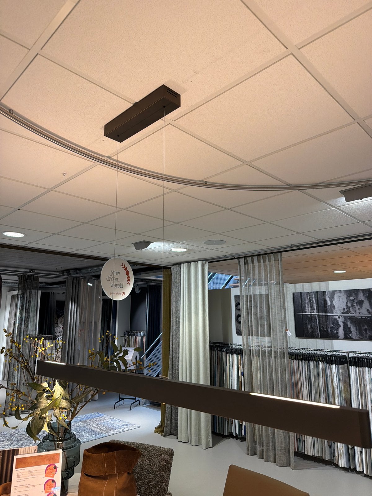 Masterlight hanglamp atina - cacao - 160 cm, Ophalen, Nieuw, Metaal, Overige fittingen