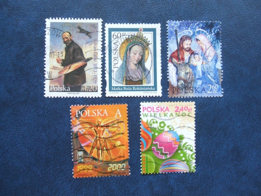 Polen diverse zegels 1, Verzenden, Polen, Gestempeld