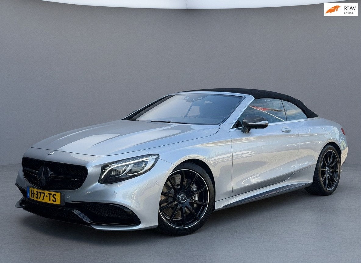 Mercedes-Benz S-klasse Cabrio AMG 63 4Matic, Automaat, 5461 cc, Gebruikt, Cabriolet