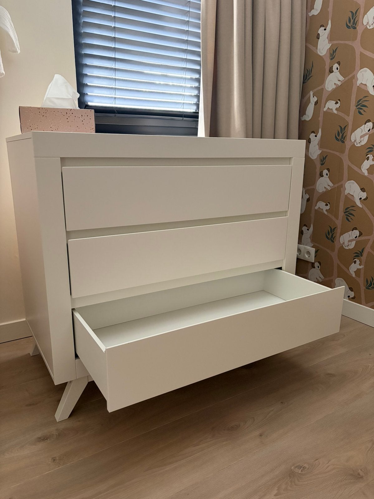 Bopita Commode Anne Wit, Ophalen, 50 tot 70 cm, 100 cm of meer, Zo goed als nieuw