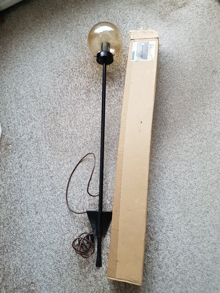 Tuinlamp staand 130cm, Ophalen, Gebruikt, Staande lamp, Aluminium