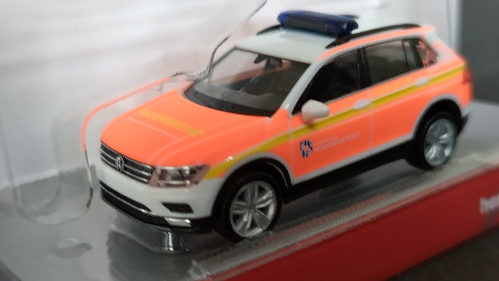 Volkswagen VW Tiguan Feuerwehr Norderstedt 1:87 Herpa Pol, Auto, ., Nieuw, Ophalen of Verzenden