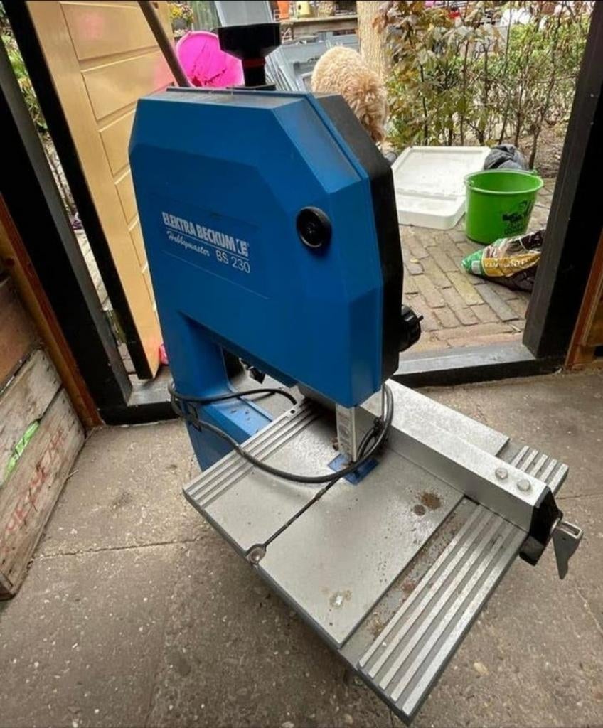 Aangeboden: lintzaag Elektra Beckum, Ophalen, Gebruikt, 70 mm of meer, Lintzaag