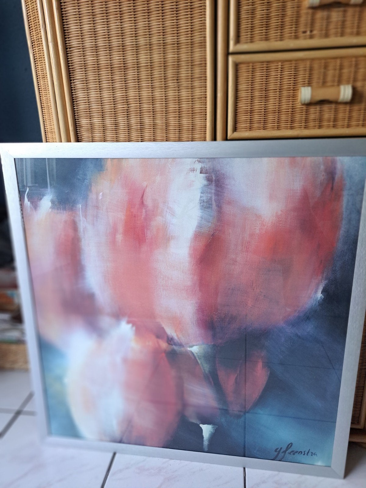 Gezocht 2 van deze zilverkleurige lijsten, Ophalen