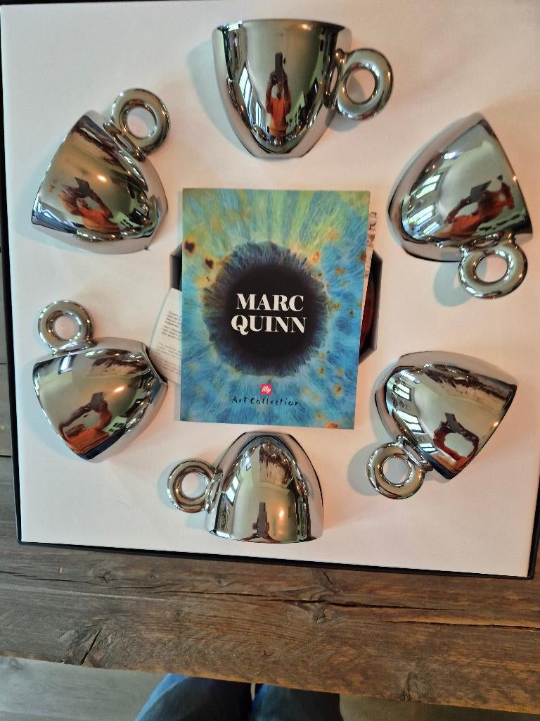 Illy Marc Quinn Iris, Ophalen of Verzenden, Nieuw, Porselein, Kop en/of schotel