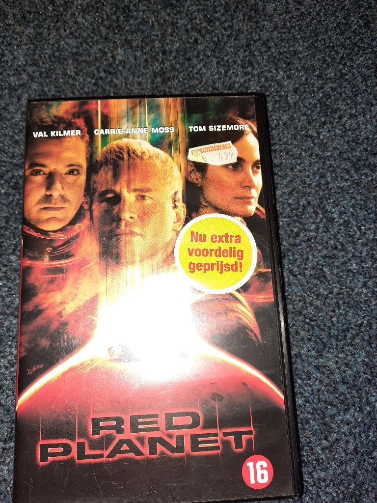 RED PLANET! Sf/Thriller Op VIDEO!, Cd's en Dvd's, Vanaf 16 jaar, Verzenden, Science Fiction en Fantasy, Zo goed als nieuw