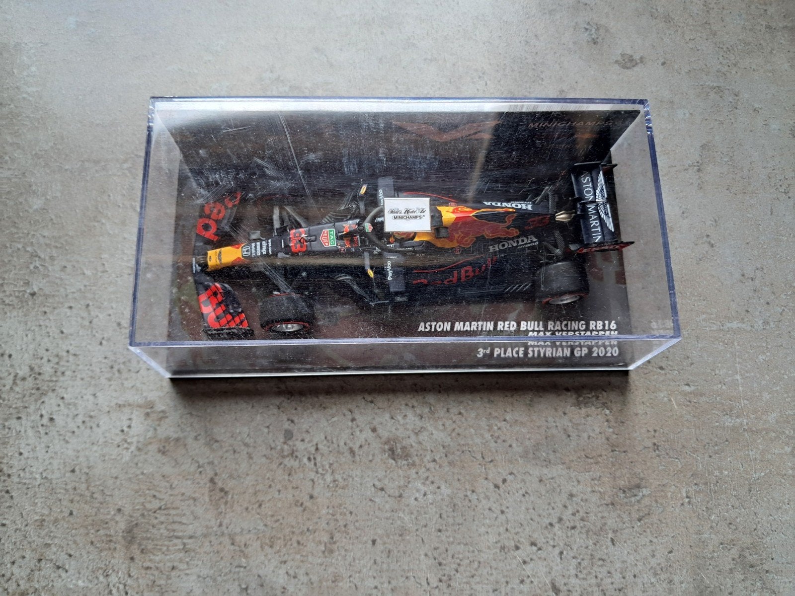 Max Verstappen Schaalmodel Red Bull RB16 2020 Minichamps., Ophalen of Verzenden, Nieuw, Formule 1