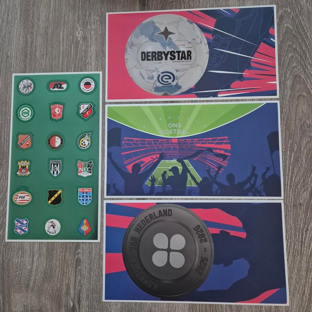 XXL stickers, Plus voetbalplaatjes €0,75 per stuk, Plus, Verzenden