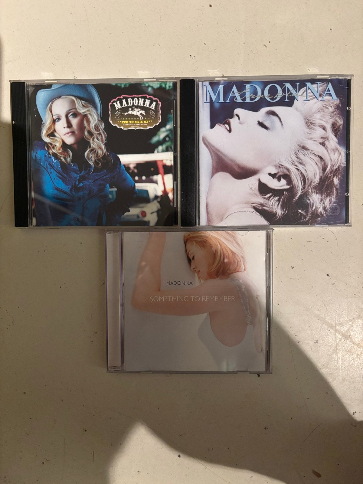 Madonna 3 CD's, Gebruikt, Pop, Ophalen of Verzenden, Inclusief doosje