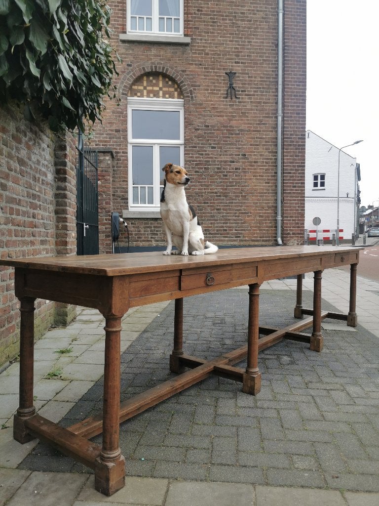 Antieke kloostertafel 335 cm lang!, Ophalen