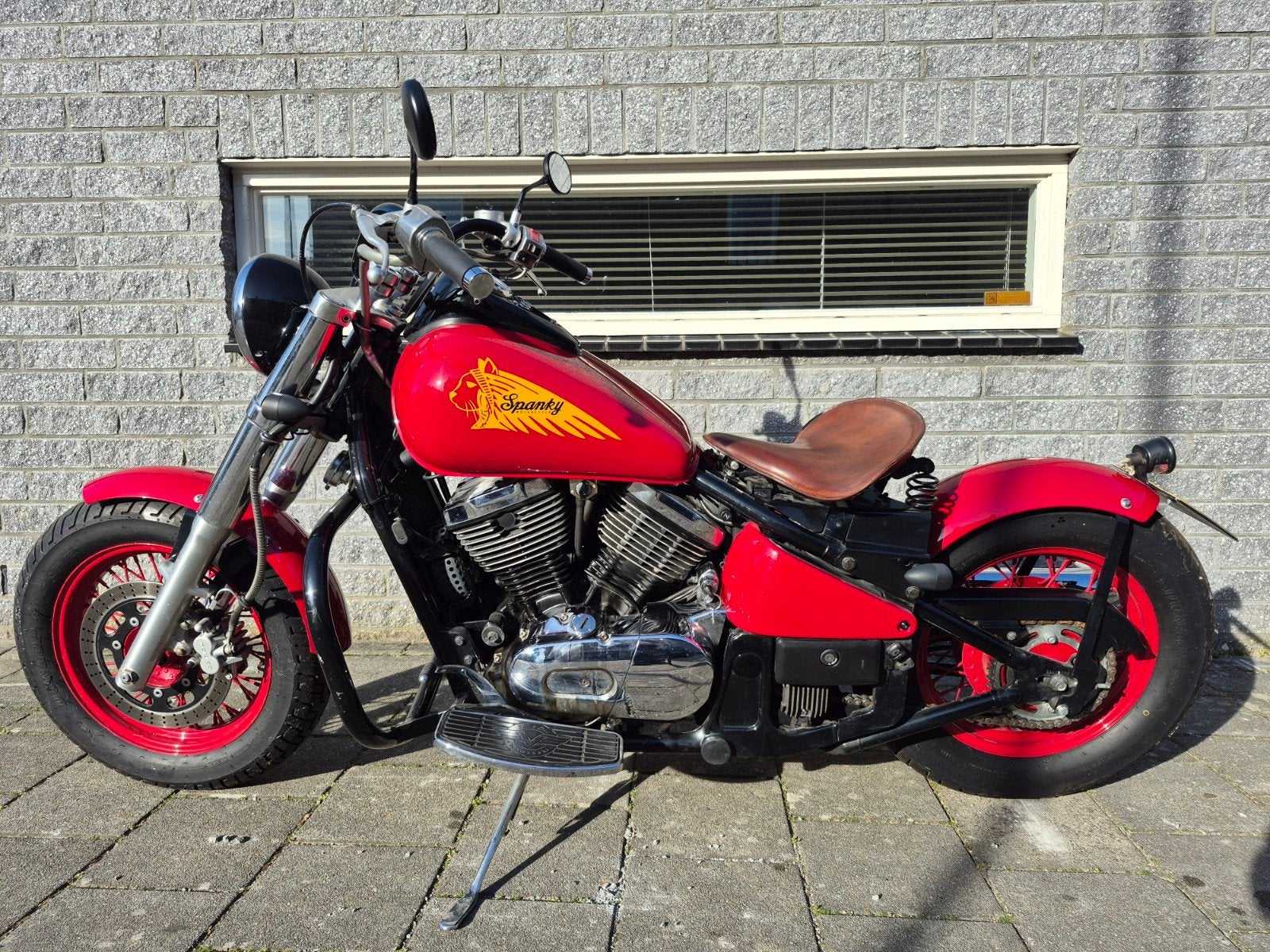 Kawasaki VN800 vn 800- Custom Build met Spanky Logo, 2 cilinders, Gebruikt, Meer dan 35 kW, Custom