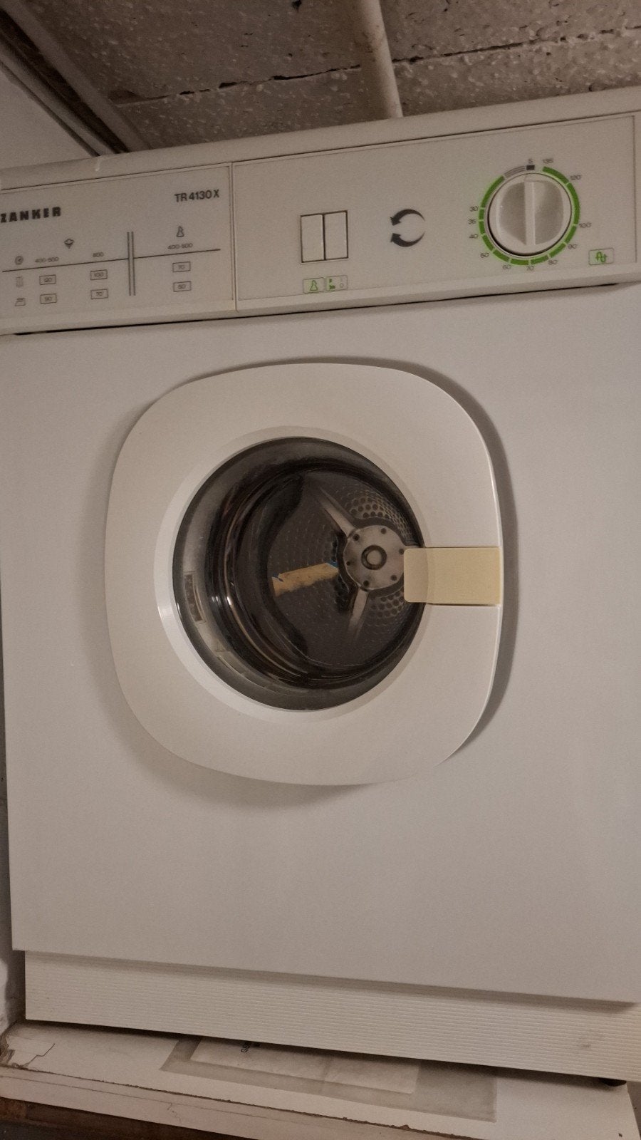 Zanker TR 4130 X Droogkast - Gebruikt, Witgoed en Apparatuur, Ophalen, 6 tot 8 kg, Gebruikt, Luchtafvoer