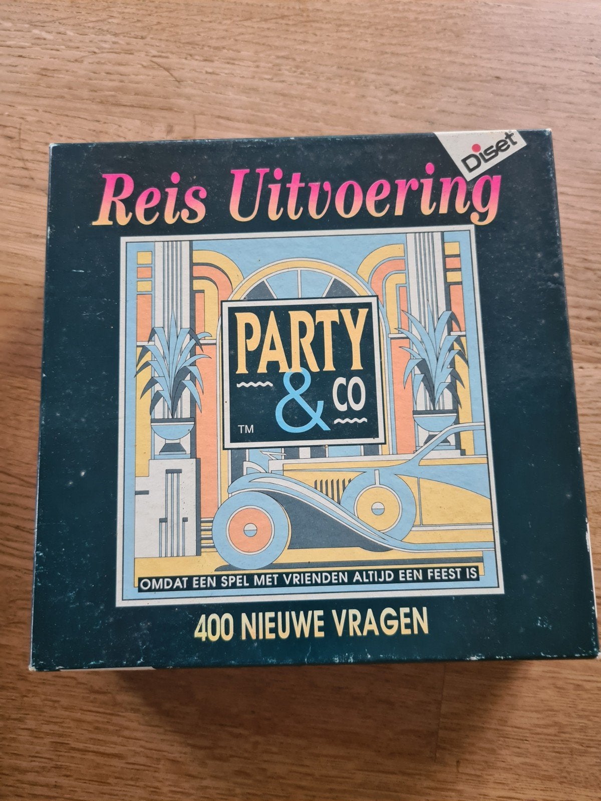 Party & Co Reis Uitvoering - Gezellig bordspel, Drie of vier spelers, Ophalen of Verzenden, Gebruikt, Diset