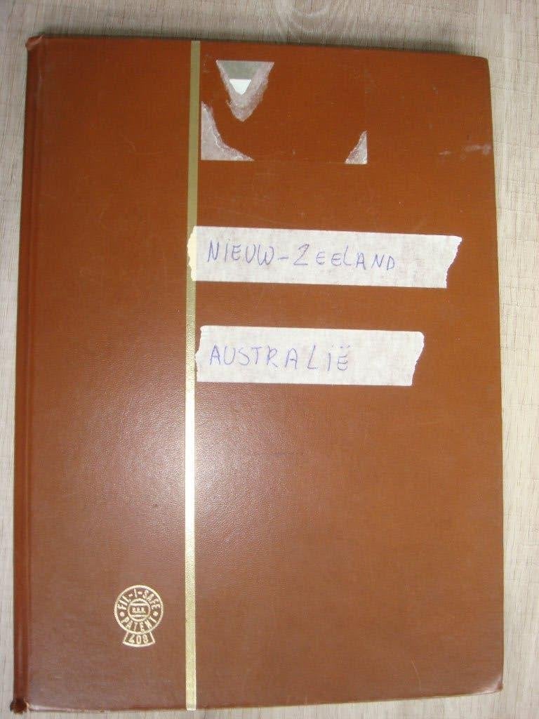 Postzegelverzameling Nieuw-Zeeland en Australië, Postzegels en Munten, Postzegels | Volle albums en Verzamelingen, Ophalen of Verzenden