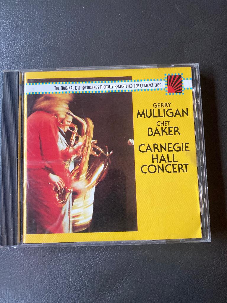 Chet Baker Gerry Mulligan : Concert ( cd ), Ophalen of Verzenden, 1980 tot heden, Zo goed als nieuw, Jazz