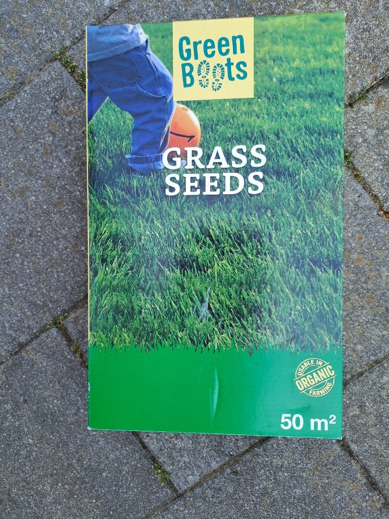graszaad voor 50 m2 gras, Tuin en Terras, Gras en Kunstgras, Ophalen of Verzenden, Zo goed als nieuw, 20 m² of meer, Gras