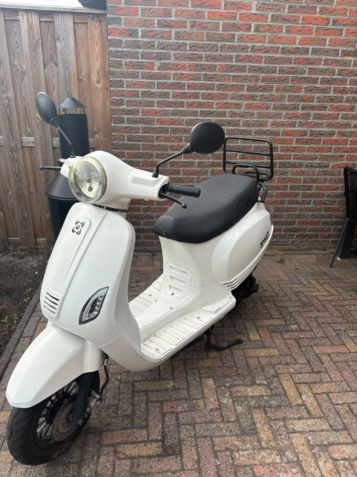 AGM VX50 Scooter - Wit gespoten, Ophalen, Gebruikt, Benzine, Overige merken